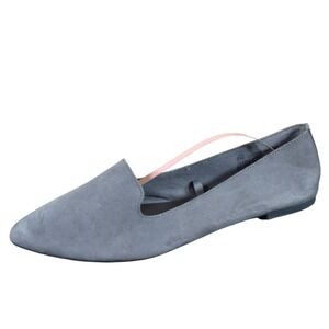 Seychelles Cashew Women Flat Size 8.5 Casual Professional Gray Fabric